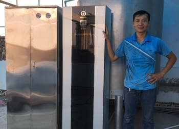 Lắp đặt máy lọc nước tổng cao cấp nhà Cô Bình ở khu đô thị Ninh Hiệp – Thành Phố Hà Nội