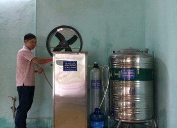 Máy lọc nước công nghiệp công suất 130L/h tại Khu Du lịch Công Thiên Linh