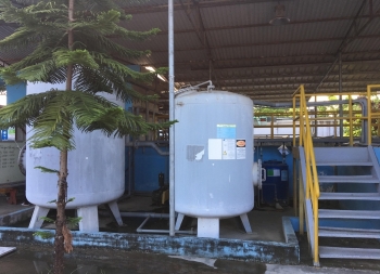 Lắp đặt hệ thống xử lý nước thải KCN Tam Điệp tỉnh Ninh Bình.