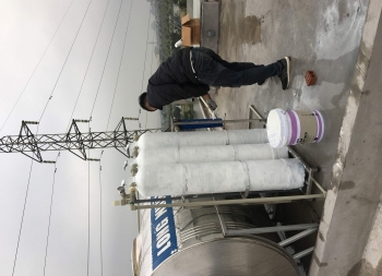 Lắp đặt bộ lọc nước tổng sinh hoạt nhà A Cương ở TP Ninh Bình